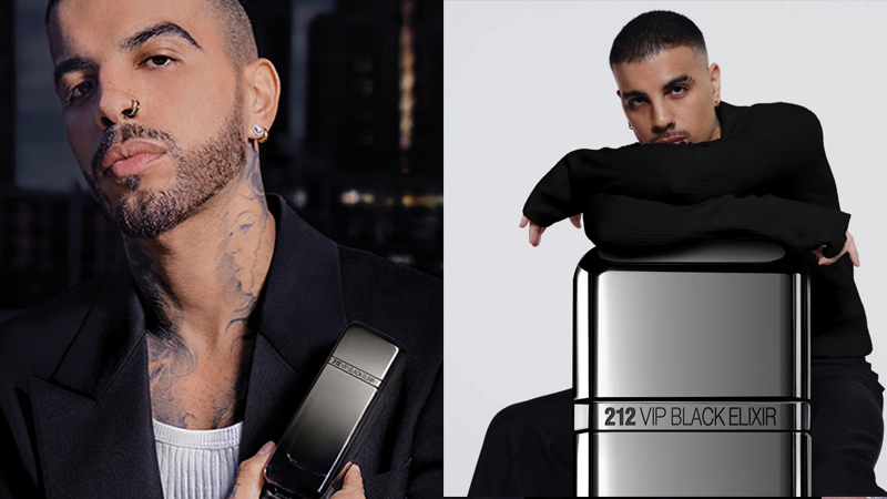 Carolina Herrera entrega poder e sedução com 212 Vip Black Elixir