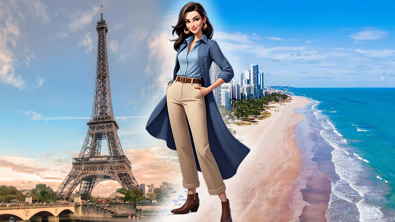 Distribuidora Paris apresenta sua brand persona Bela: um mix de irresistível brasilidade com sofisticação francesa