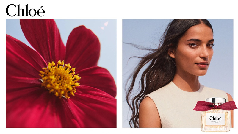 A feminilidade moderna representada por uma fragrância floral viciante: Chloé L'Eau de Parfum Intense