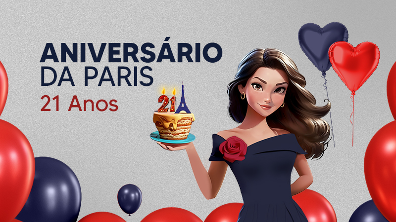Distribuidora Paris comemora 21 anos de sucesso no segmento de perfumes importados
