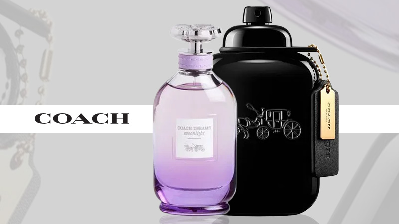 Coach eleva a perfumaria com Dreams Moonlight e Coach For Men Black Eau de Parfum
